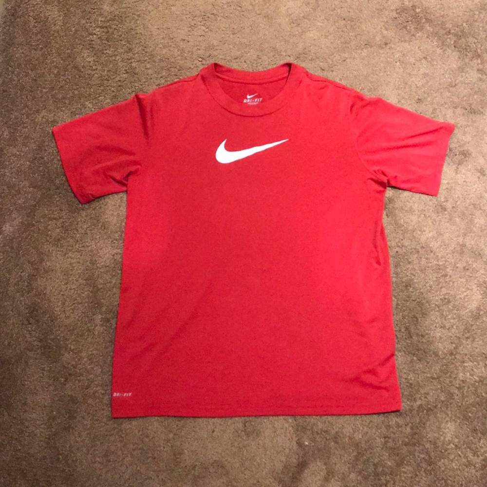 Red Nike Dri-Fit T-Shirt